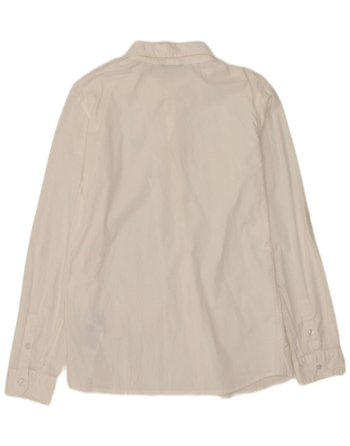 Рубашка Guess для мальчиков 15-16 лет, белый хлопок