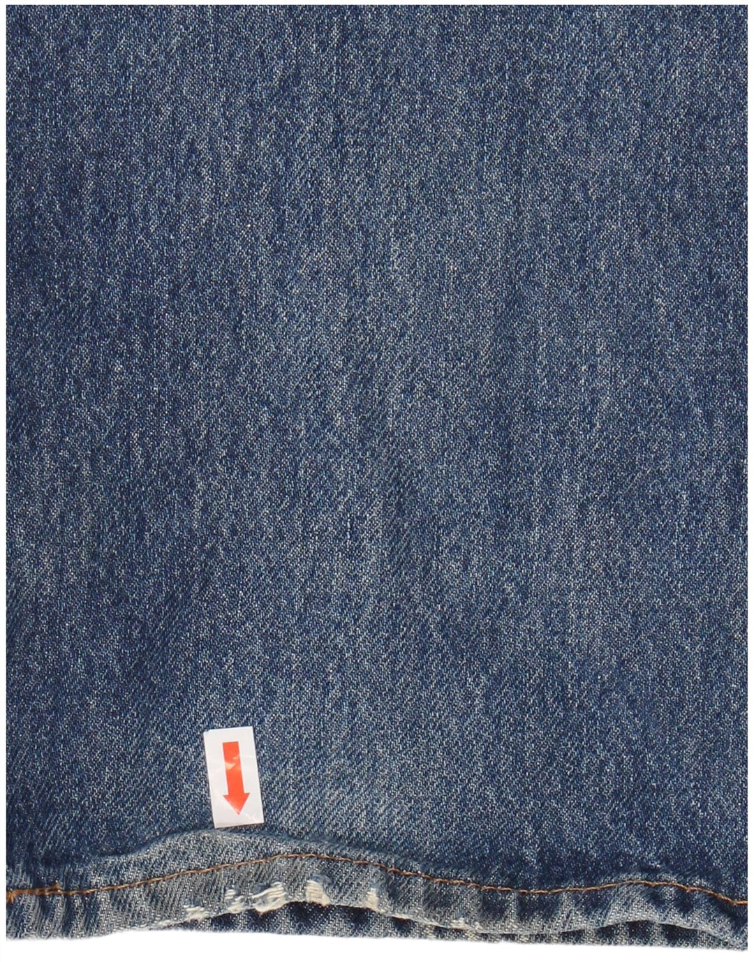 Мужские прямые джинсы LEVI'S 501 W36 L34 синие, хлопок