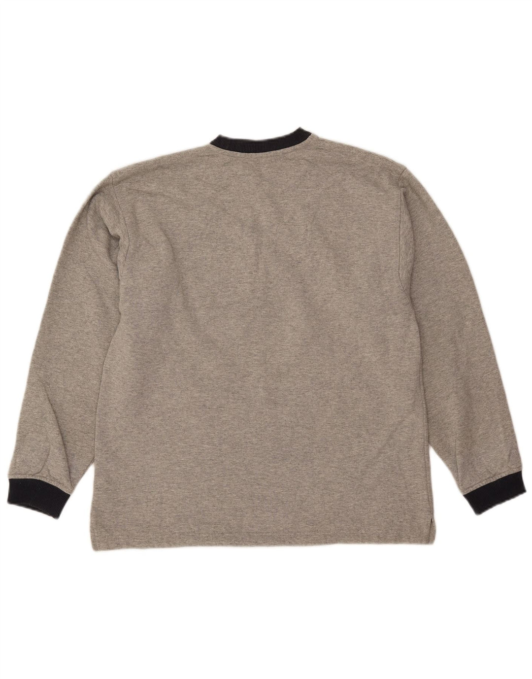 Fila Мужской свитшот с рисунком IT 48 Средний серый хлопок в крапинку