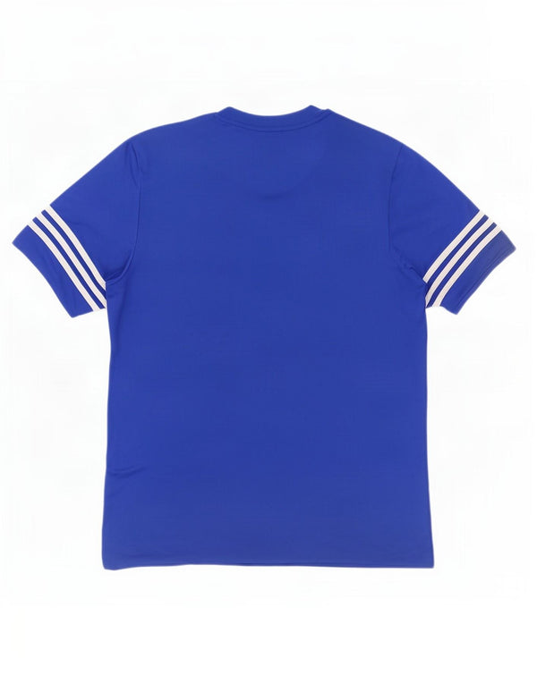 Adidas Мужская футболка Climalite Top XL Синяя полиэстер