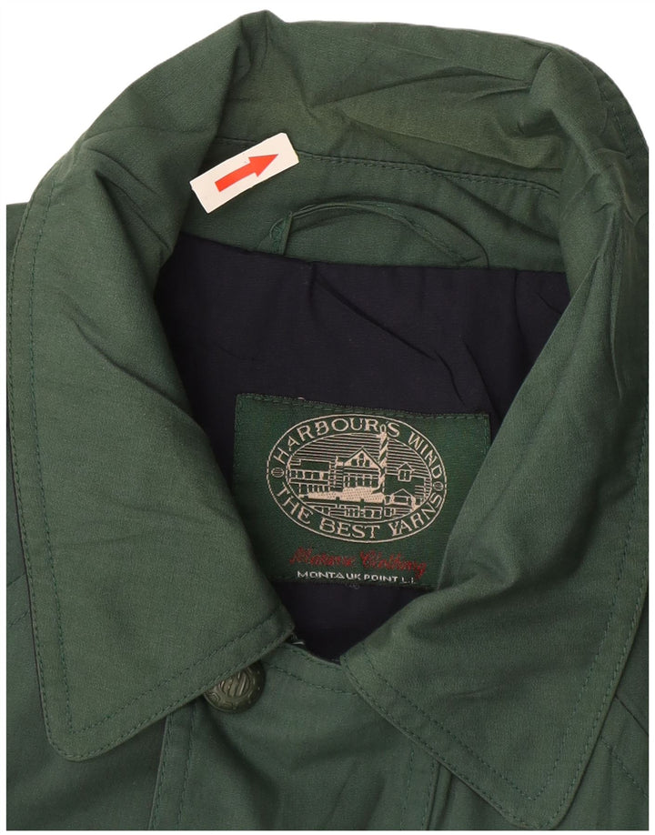 Винтажная мужская куртка UK 42 XL, зеленая