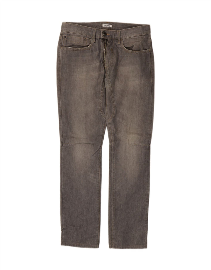 BIKKEMBERGS Womens Straight Jeans W30 L30 Grey Vintage Bikkembergs and Second-Hand Bikkembergs from Messina Hembry 