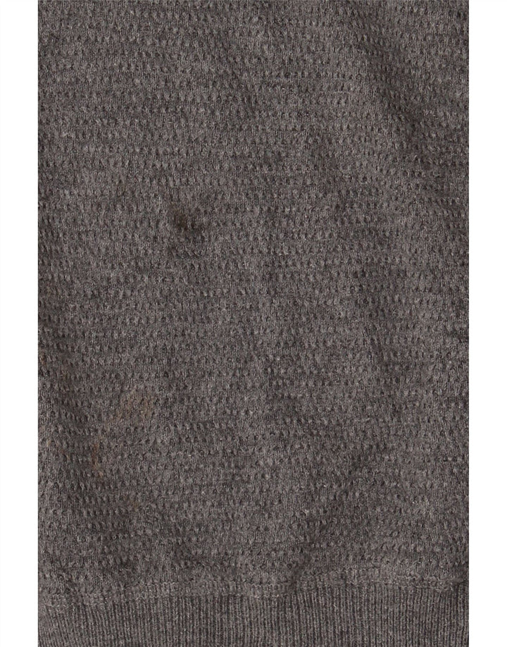 Мужской кардиган на молнии Massimo Dutti XL, серый