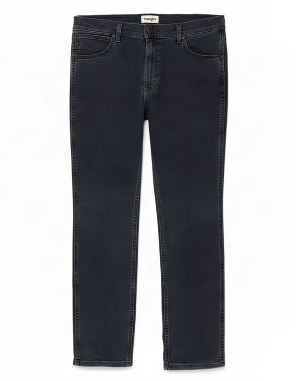 Мужские прямые джинсы Wrangler Greensboro W34 L32, темно-синий, хлопок