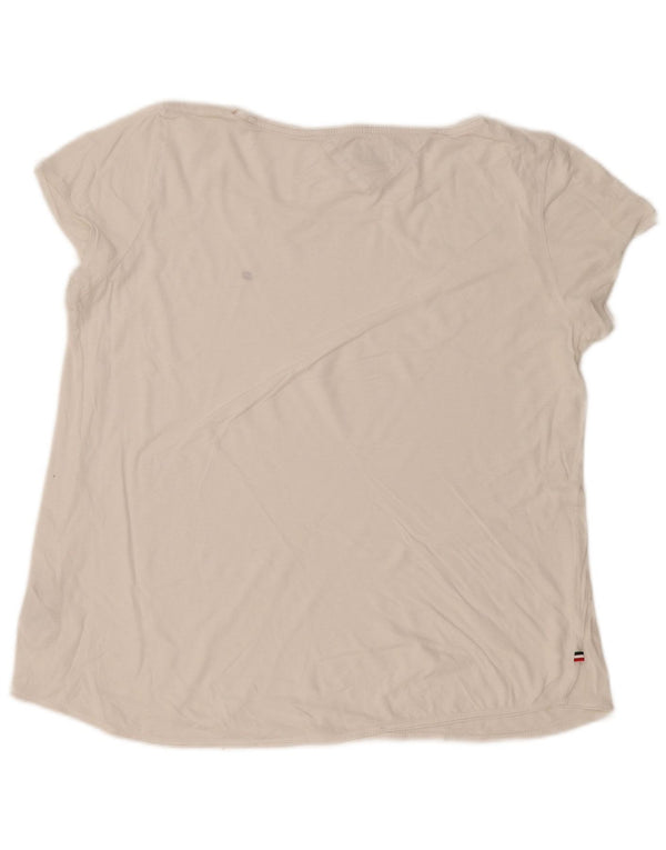 Женская футболка Tommy Hilfiger Top UK 18 XL, белый хлопок