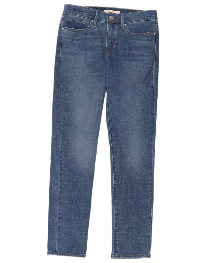 Женские джинсы Levi's 312 Shaping Slim W28 L30, синий хлопок