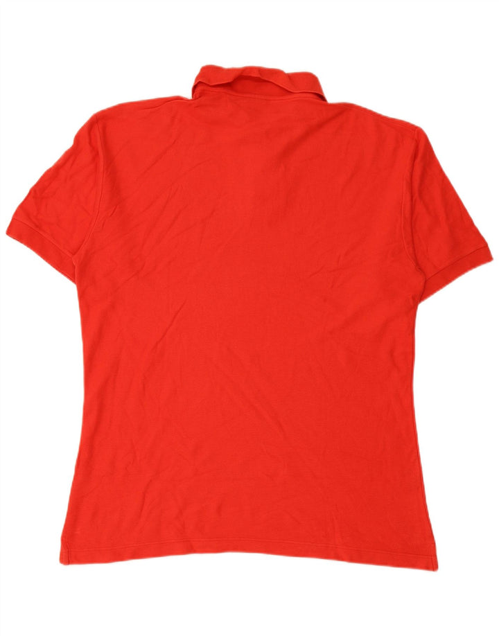Мужская рубашка-поло FILA IT 52, большая красная, хлопок