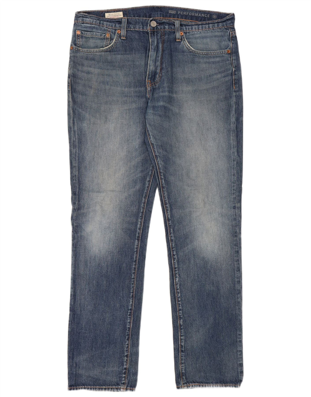 Мужские джинсы Levi's 511 Slim W33 L32 Синие, хлопок
