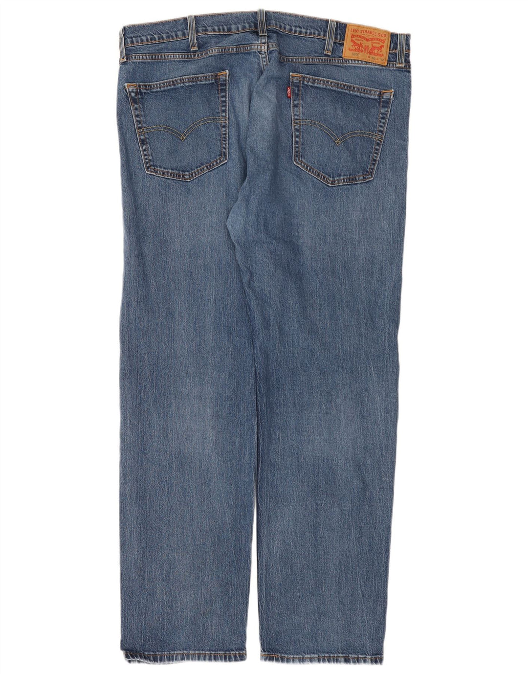 Мужские прямые джинсы Levi's 505 W40 L32 синие, хлопок