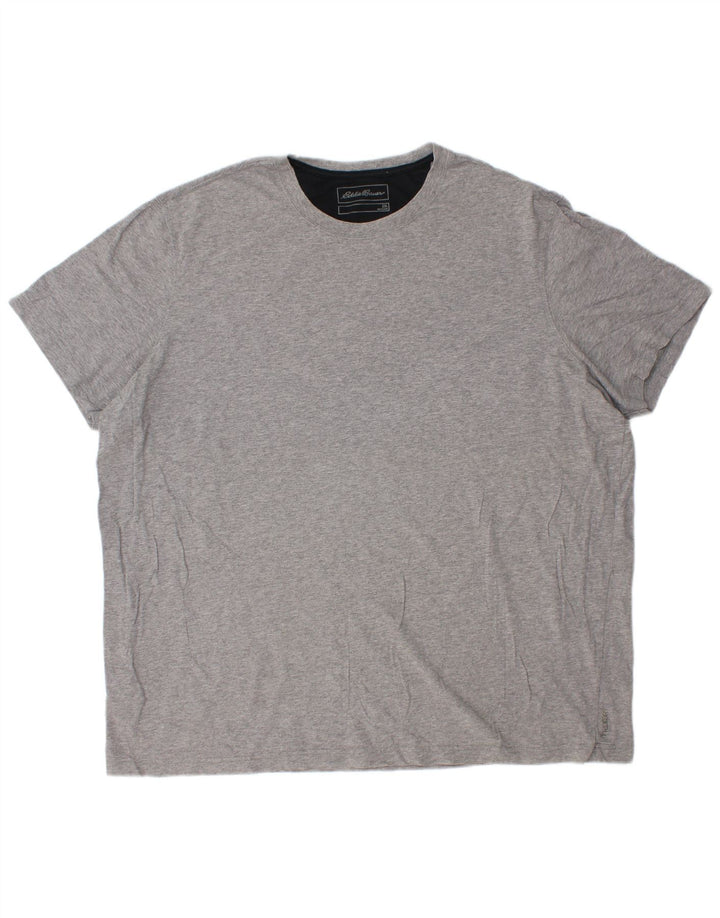 Мужская футболка EDDIE BAUER 2XL, серый хлопок