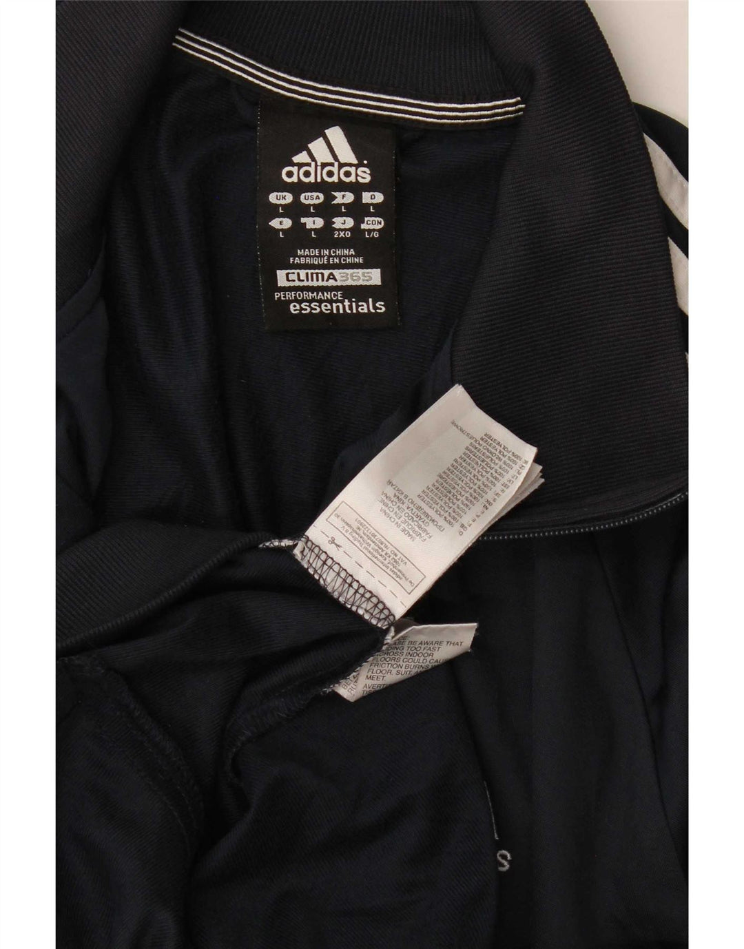 Мужская спортивная куртка Adidas Clima 365, большая темно-синяя полиэстер