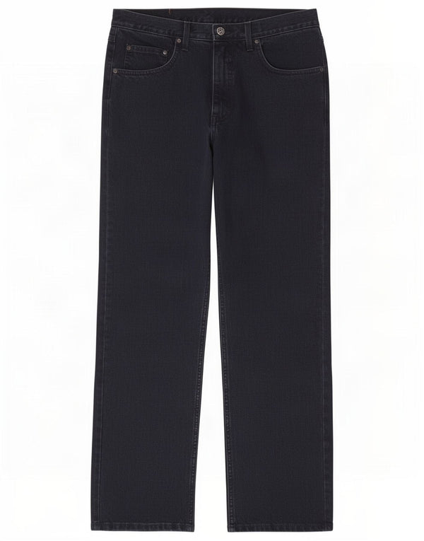 Мужские прямые джинсы Marks & Spencer Blue Harbour W34 L31, темно-синий хлопок