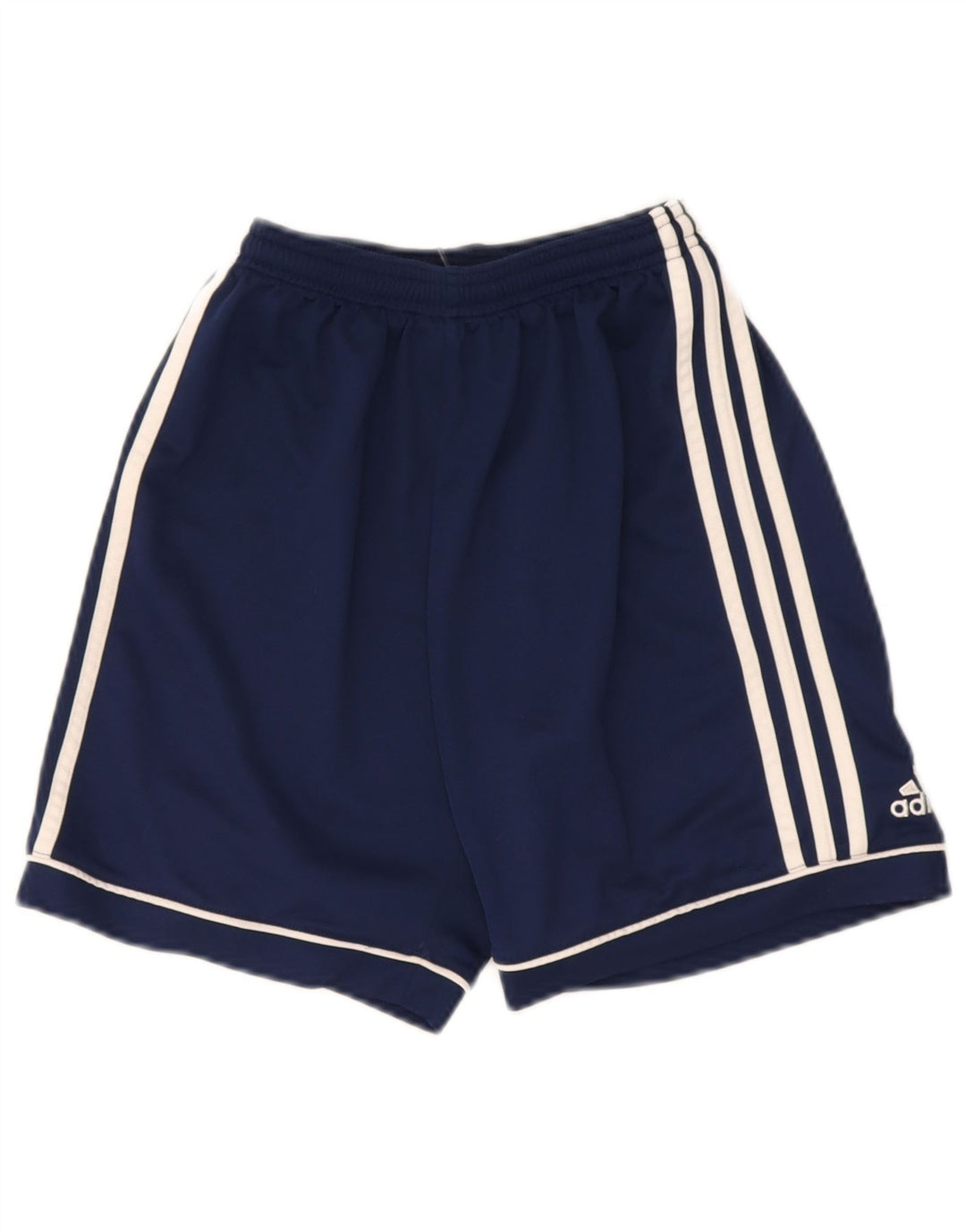 Спортивные шорты Adidas Climalite для мальчиков 13-14 лет, темно-синий, полиэстер