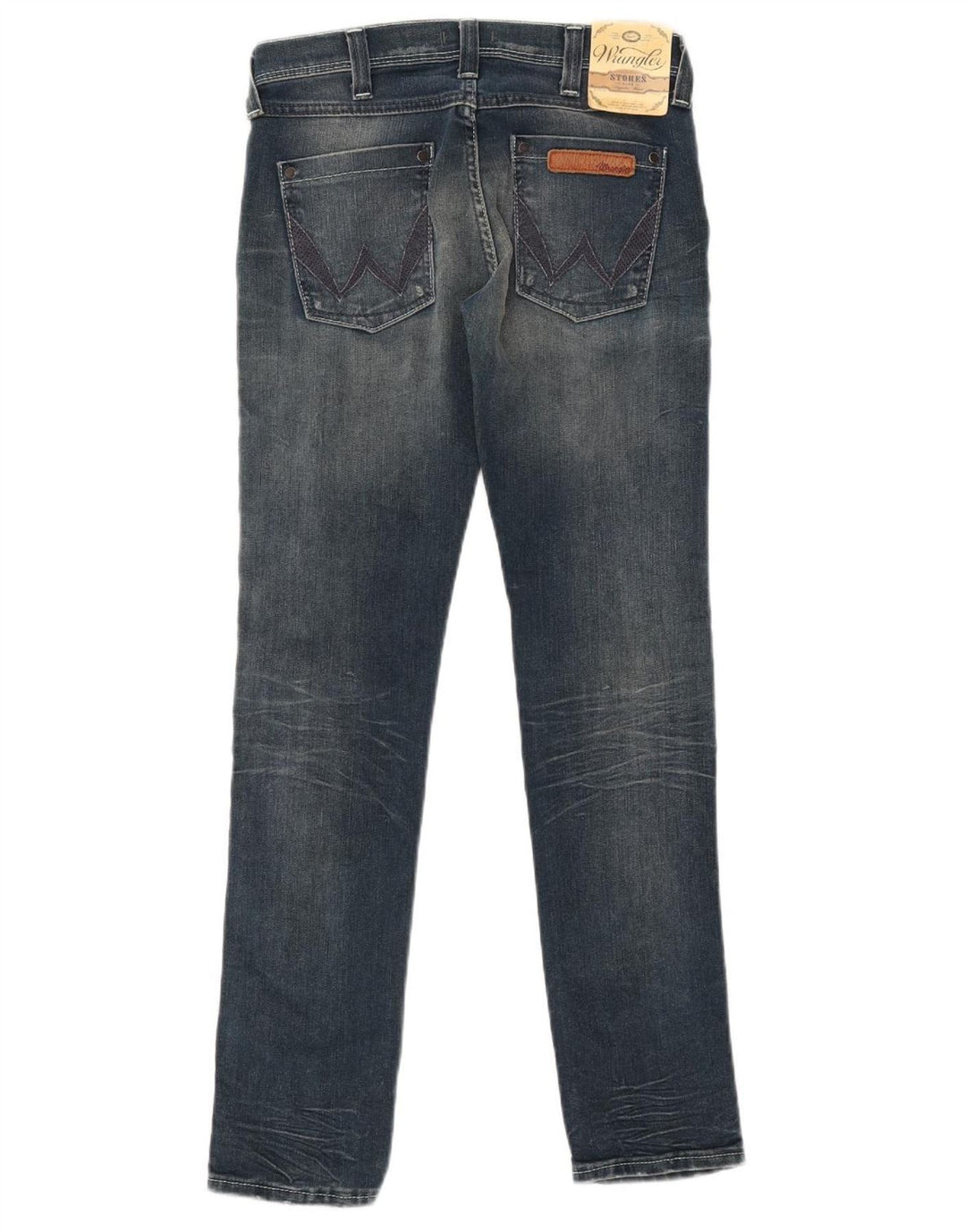 Женские узкие джинсы WRANGLER Stokes W28 L30, темно-синий, хлопок