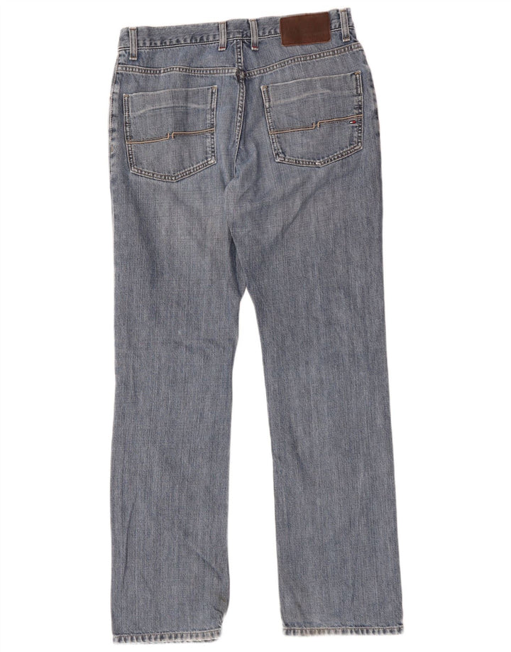 Мужские прямые джинсы Tommy Hilfiger W34 L34 синие, хлопок
