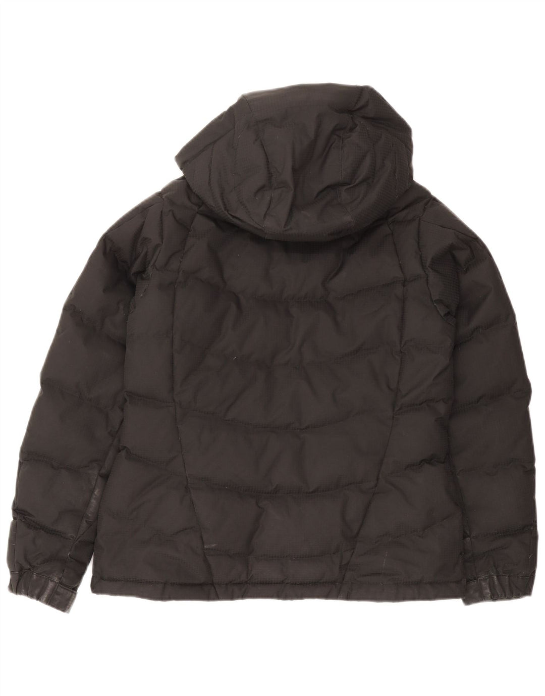 Женская стеганая куртка с капюшоном The North Face UK 14, средний черный полиэстер