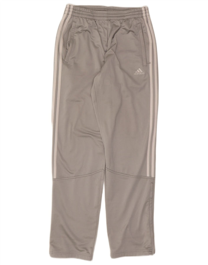 Мужской спортивный костюм Adidas UK 36/38, маленький серый, полиэстер с цветными блоками