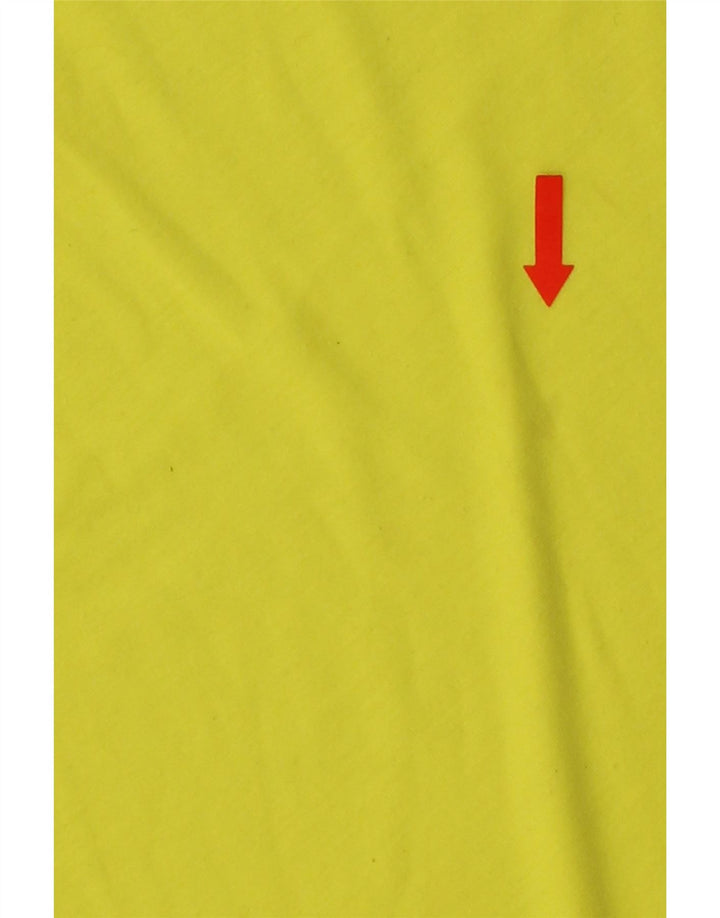 ADIDAS Womens Climalite Vest Top UK 12 Medium Yellow Polyester Vintage Adidas and Second-Hand Adidas from Messina Hembry 