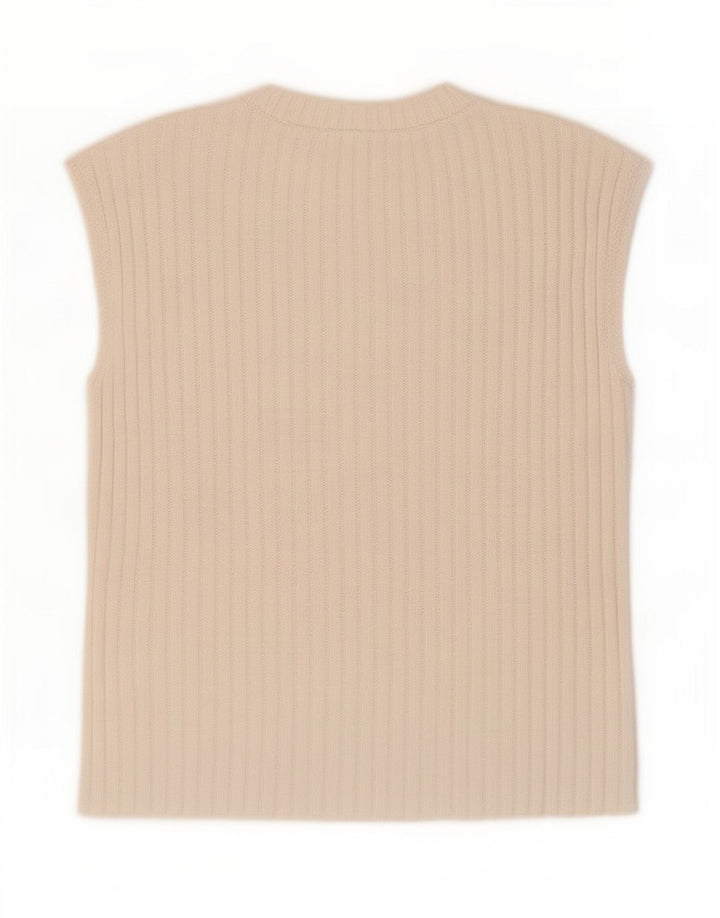 Женский жилет Zara UK 14, средний белый