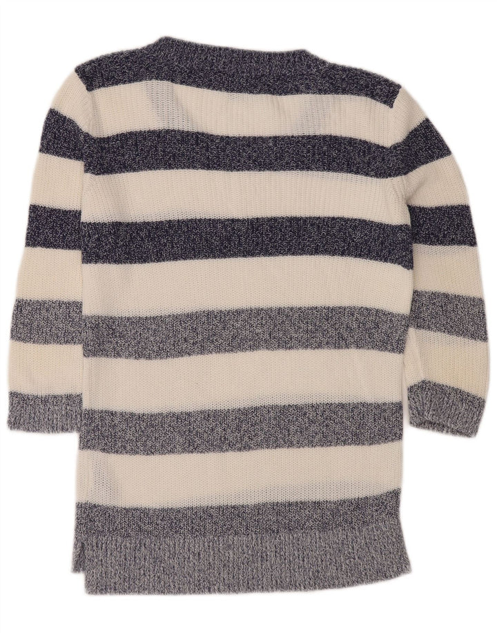 Женский джемпер с вырезом «лодочка» TOMMY HILFIGER UK 14, средний темно-синий