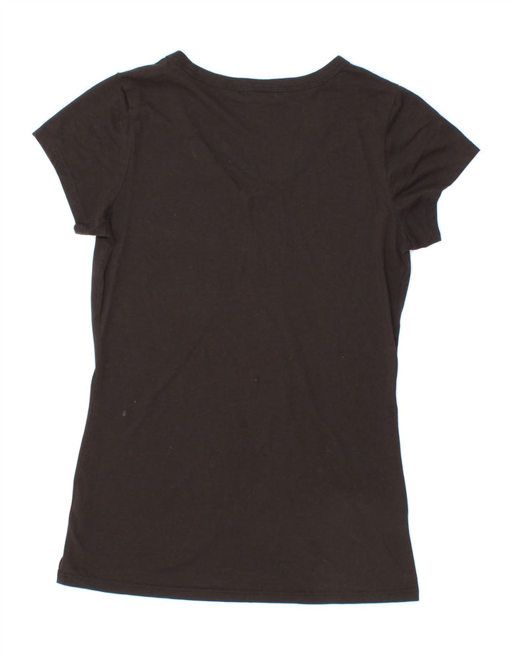 G-STAR Womens T-Shirt Top UK 8 Small Black Vintage G-Star and Second-Hand G-Star from Messina Hembry 