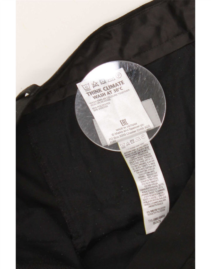 Мужские повседневные брюки Marks & Spencer W36 L31 черные из полиэстера