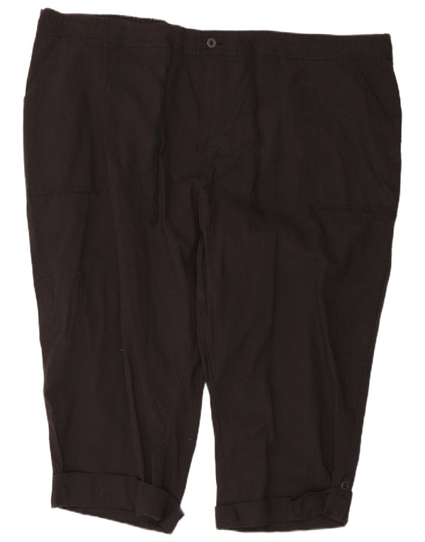 Женские шорты-бермуды Marks & Spencer Autograph UK 28 6XL W52 L22 черные