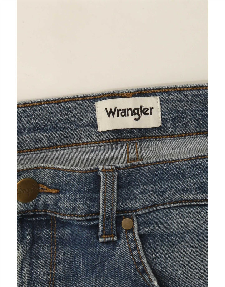 Джинсы мужские узкие Wrangler W34 L31 синие