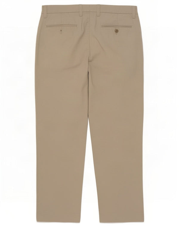 Женские прямые брюки чинос J. Crew W32 L27, бежевый хлопок