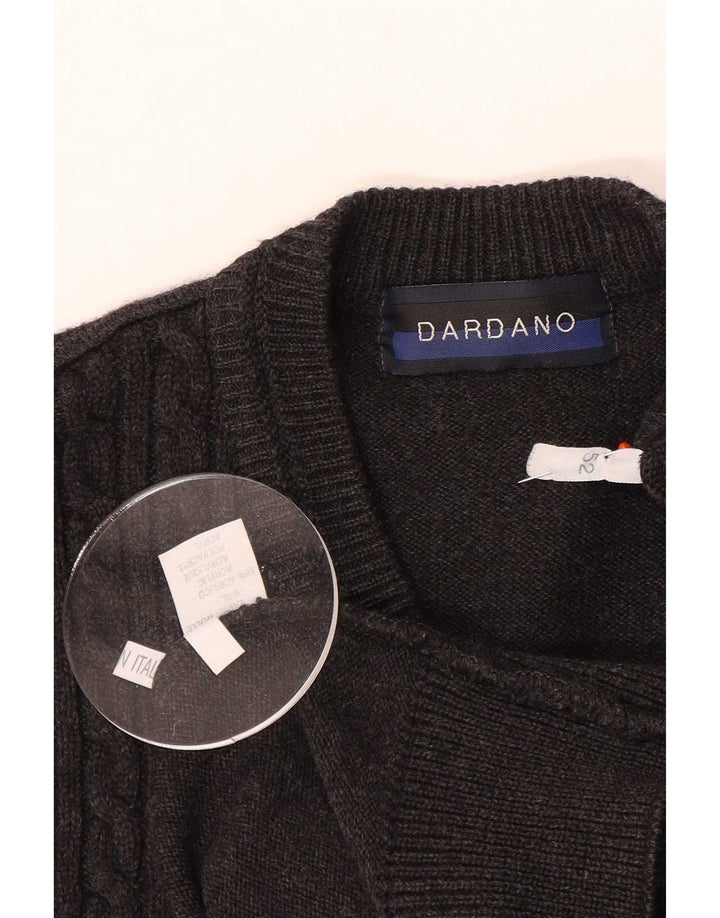 Мужская майка Dardano Vest IT 52, большая, серый акрил