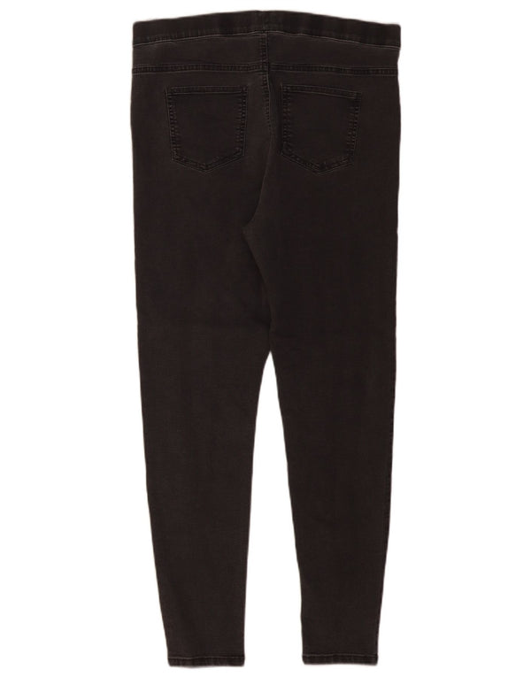 Женские джинсы джеггинсы Marks & Spencer UK 14, большие, W34 L28, серые, хлопковые