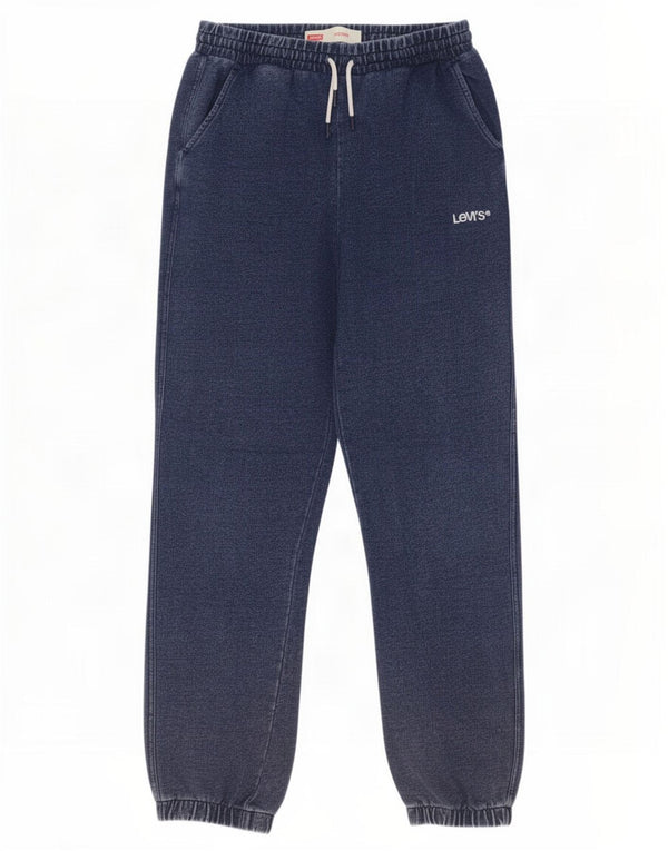 Брюки-джоггеры Levi's для мальчиков 13-14 лет W26 L30 Темно-синие, хлопок
