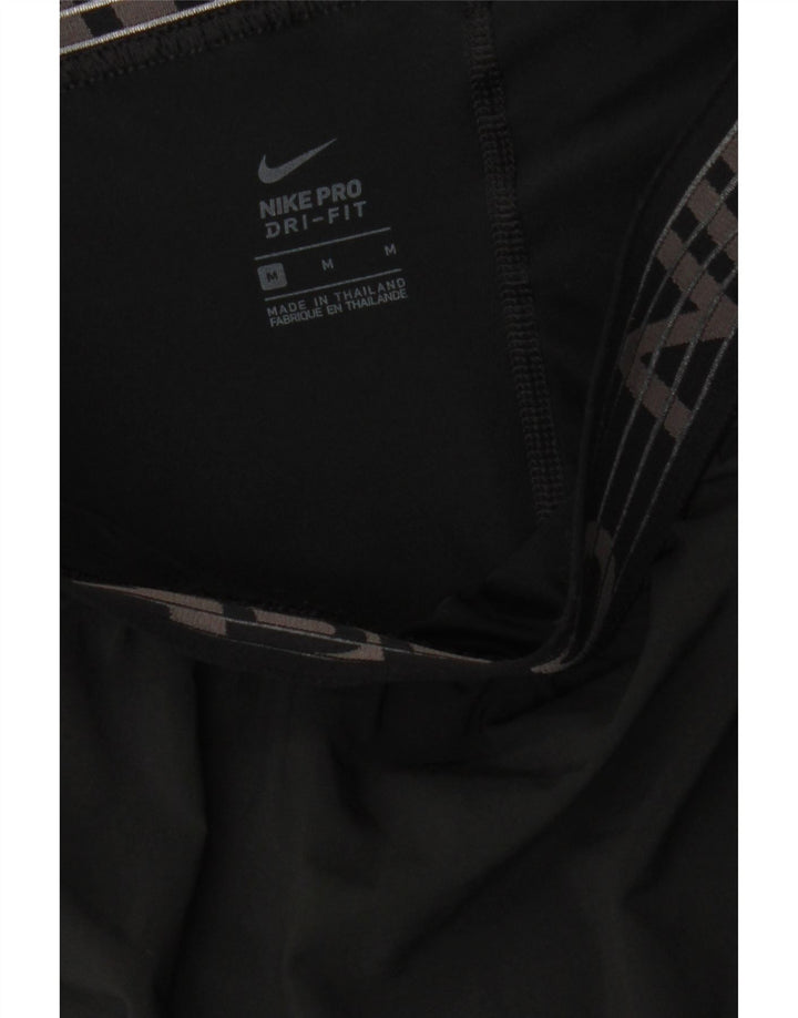 Женские спортивные шорты с графикой Nike UK 14, средние, черные