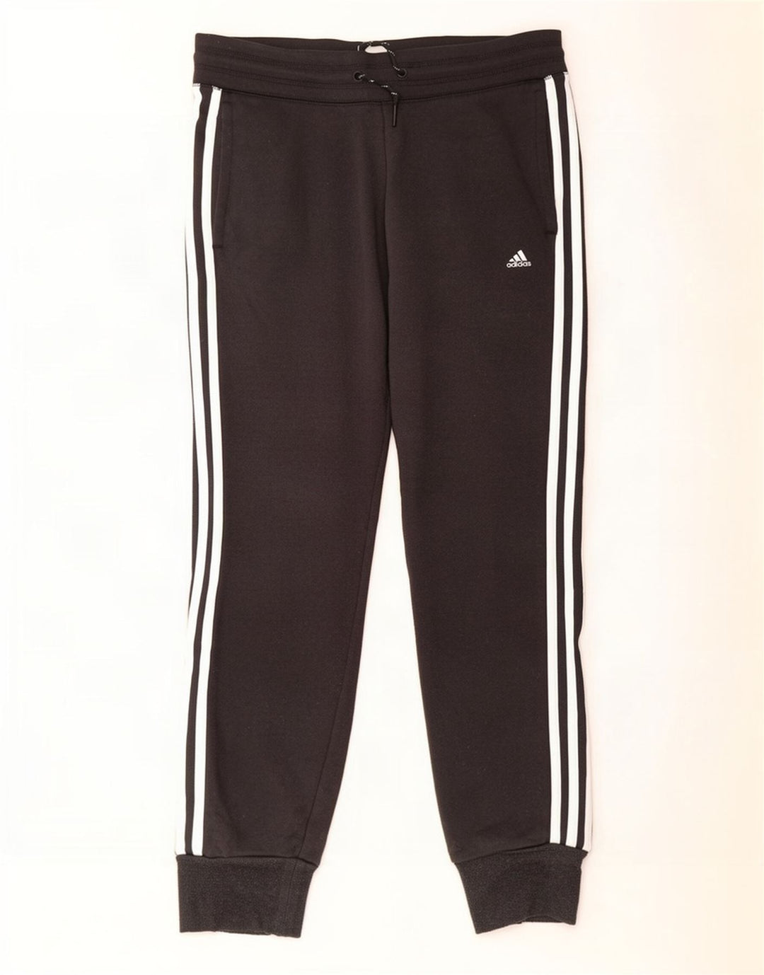 Мужские спортивные брюки Adidas Climalite, брюки для бега, маленький черный полиэстер