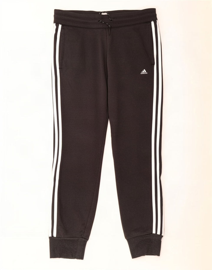 Мужские спортивные брюки Adidas Climalite, брюки для бега, маленький черный полиэстер