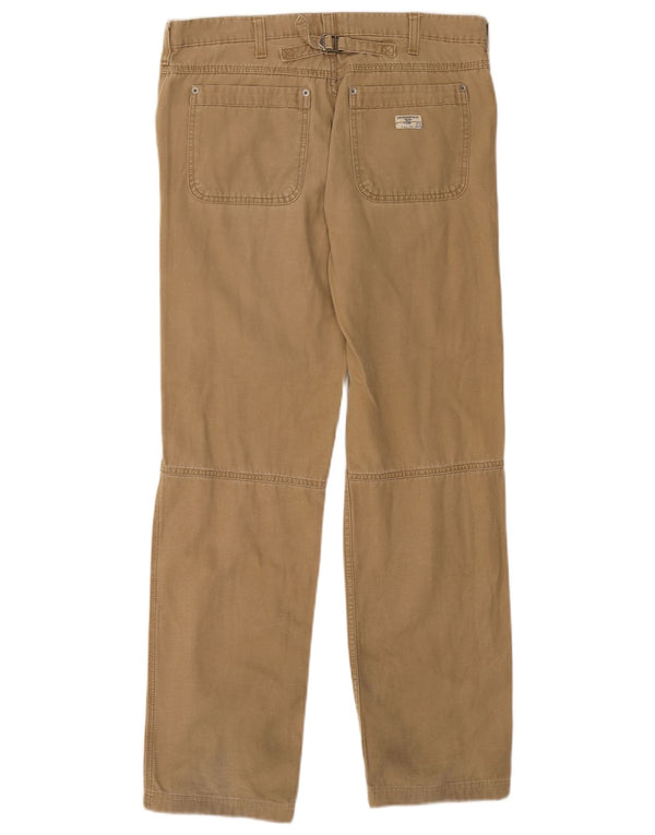 Brooksfield Мужские прямые повседневные брюки Marlon IT 50 Large W34 L31 Бежевые