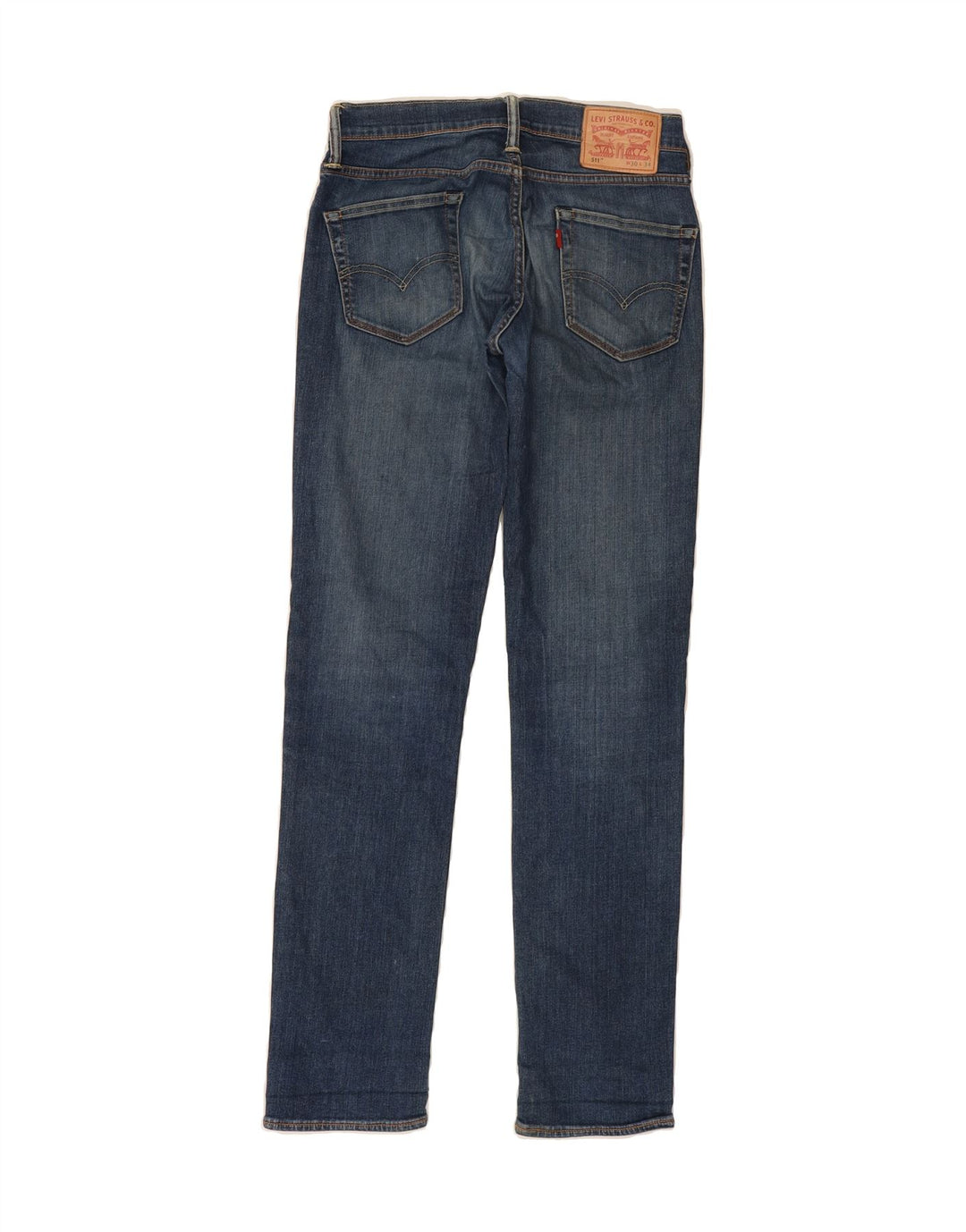LEVI'S Mens 511 Slim Jeans W30 L34 Blue Cotton Vintage Levi's and Second-Hand Levi's from Messina Hembry 