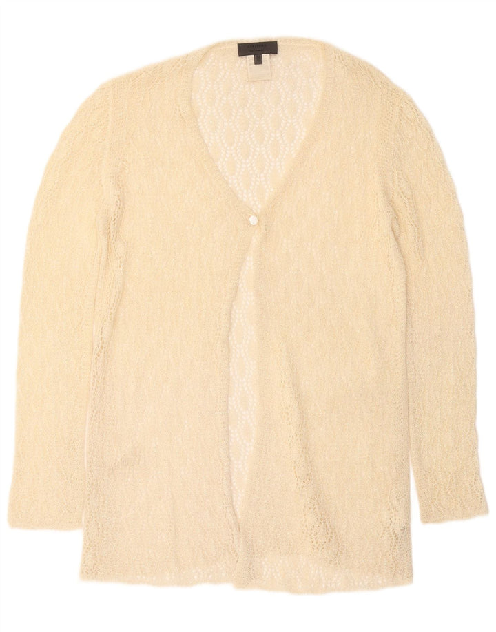 Женский прозрачный кардиган Les Copains IT 42 Medium Off White