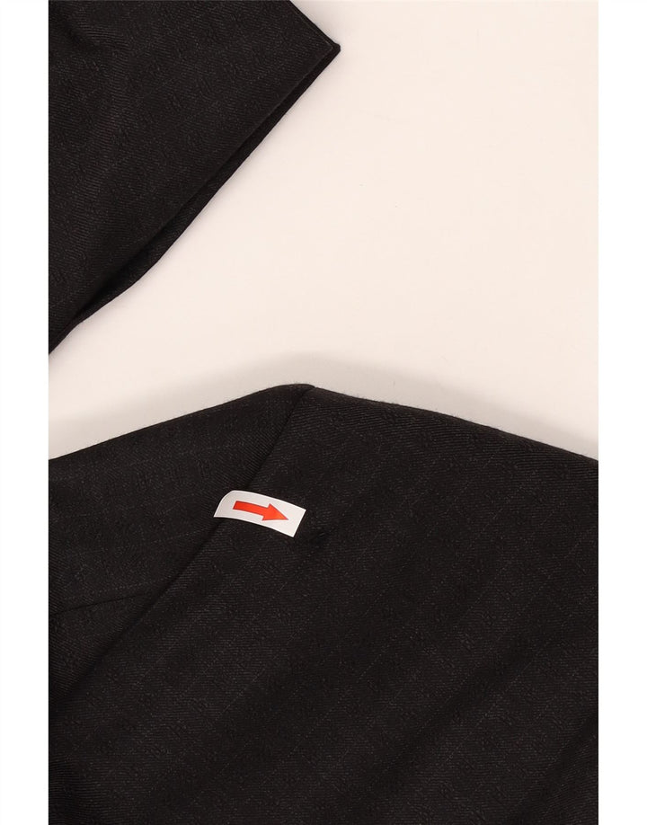 Мужской пиджак на двух пуговицах DOLCE & GABBANA UK 38, средний серый в клетку