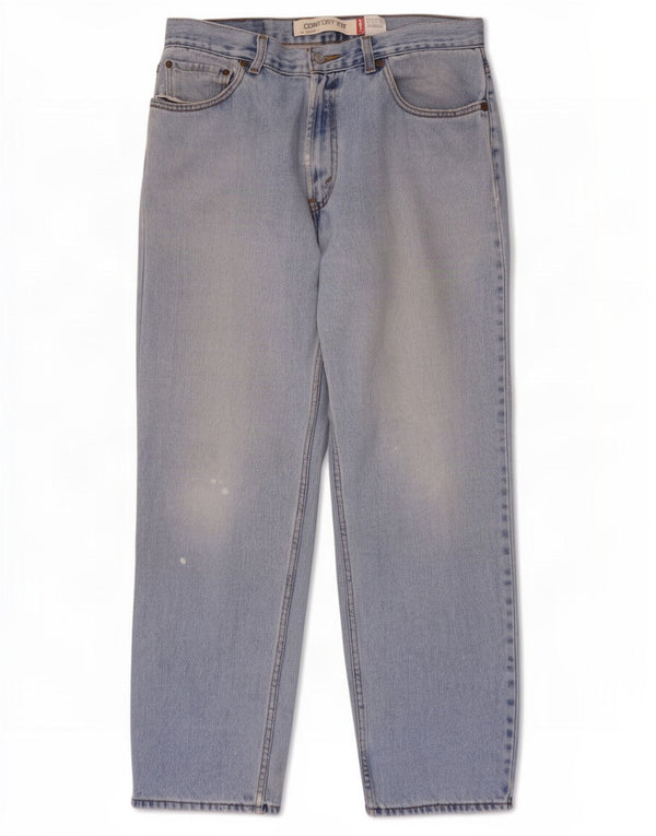 Мужские прямые джинсы Levi's 560 Comfort Fit W33 L32, синие, хлопок