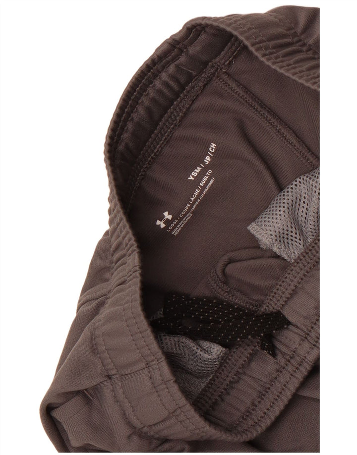 Спортивные брюки Under Armour для мальчиков 7–8 лет, маленькие серые с цветными блоками