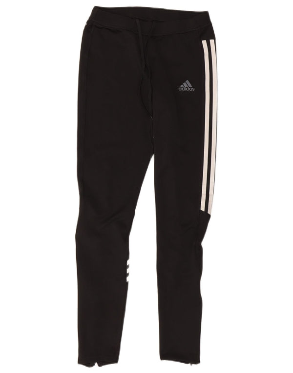 Женские леггинсы Adidas Aeroready UK 12, средний черный полиэстер