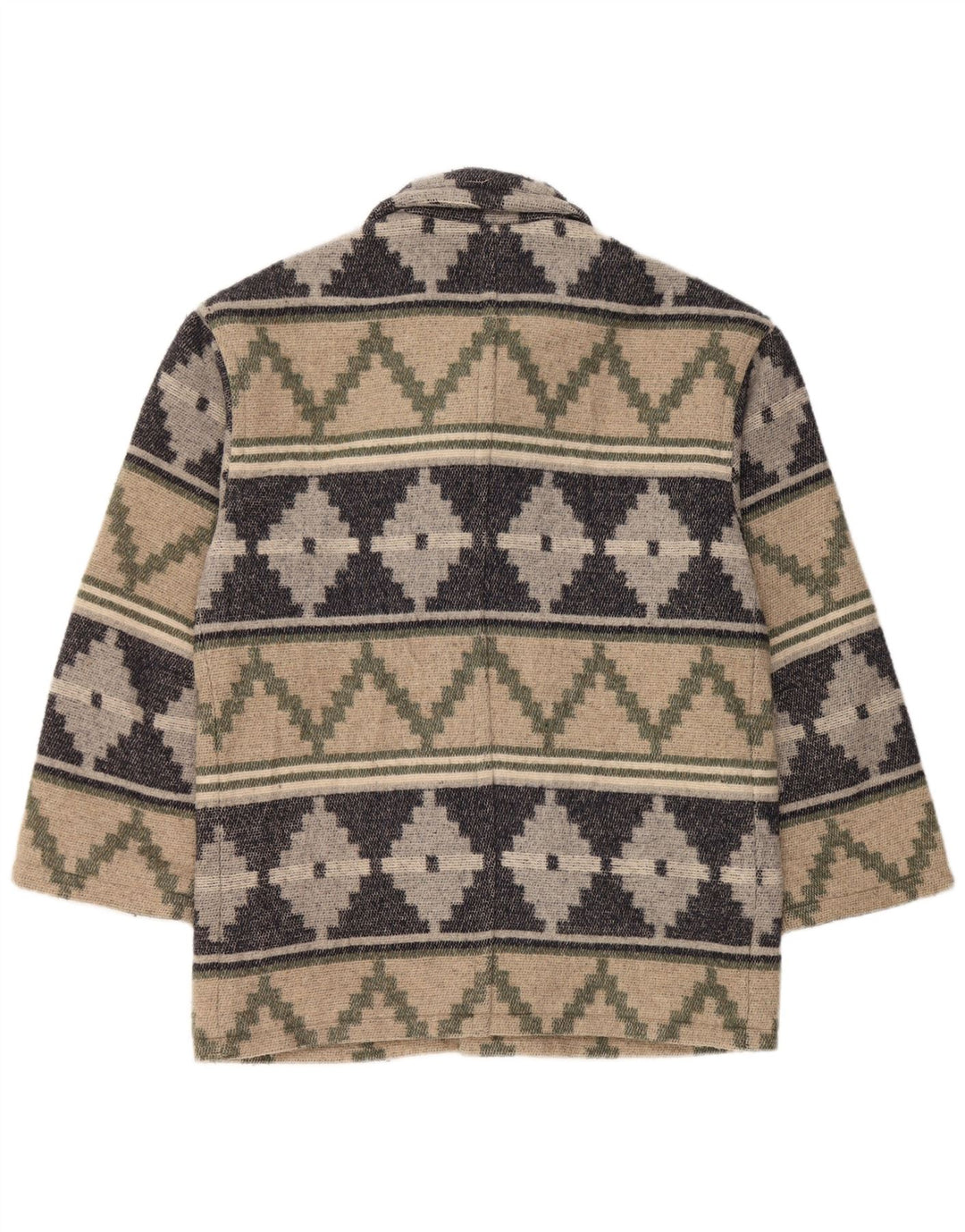 Мужской пиджак VINTAGE на 4 пуговицах, Великобритания 38, средний бежевый Fair Isle