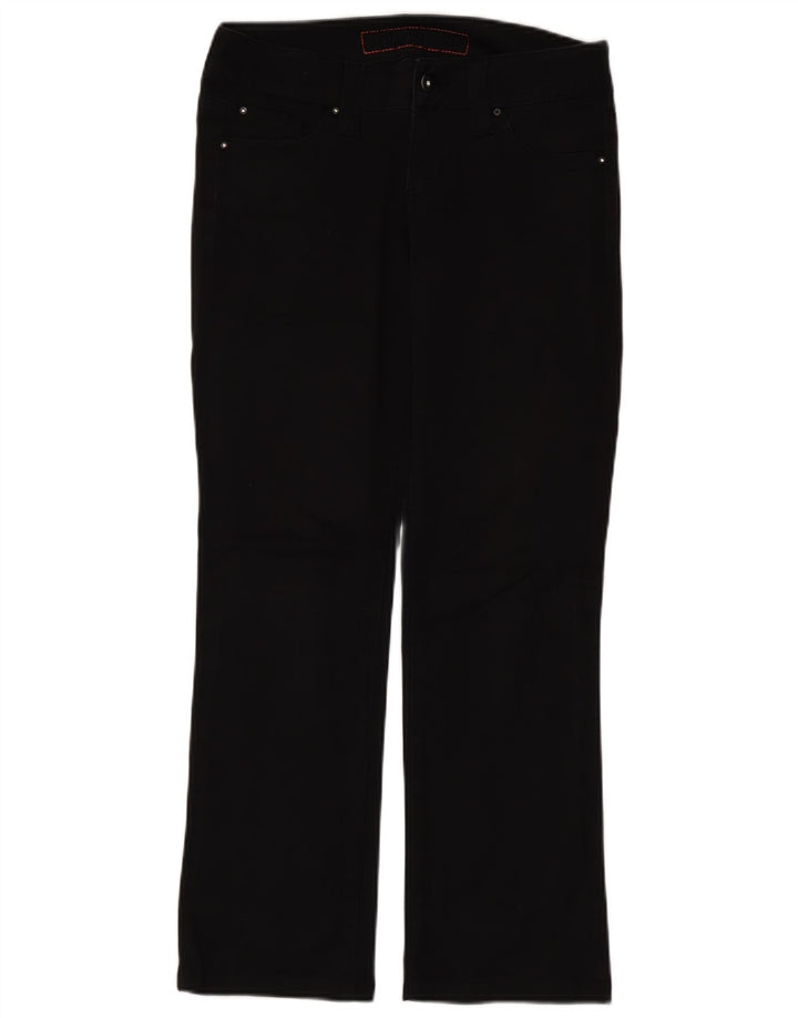 Женские джинсы Bootcut Guess W28 L29, черные хлопковые