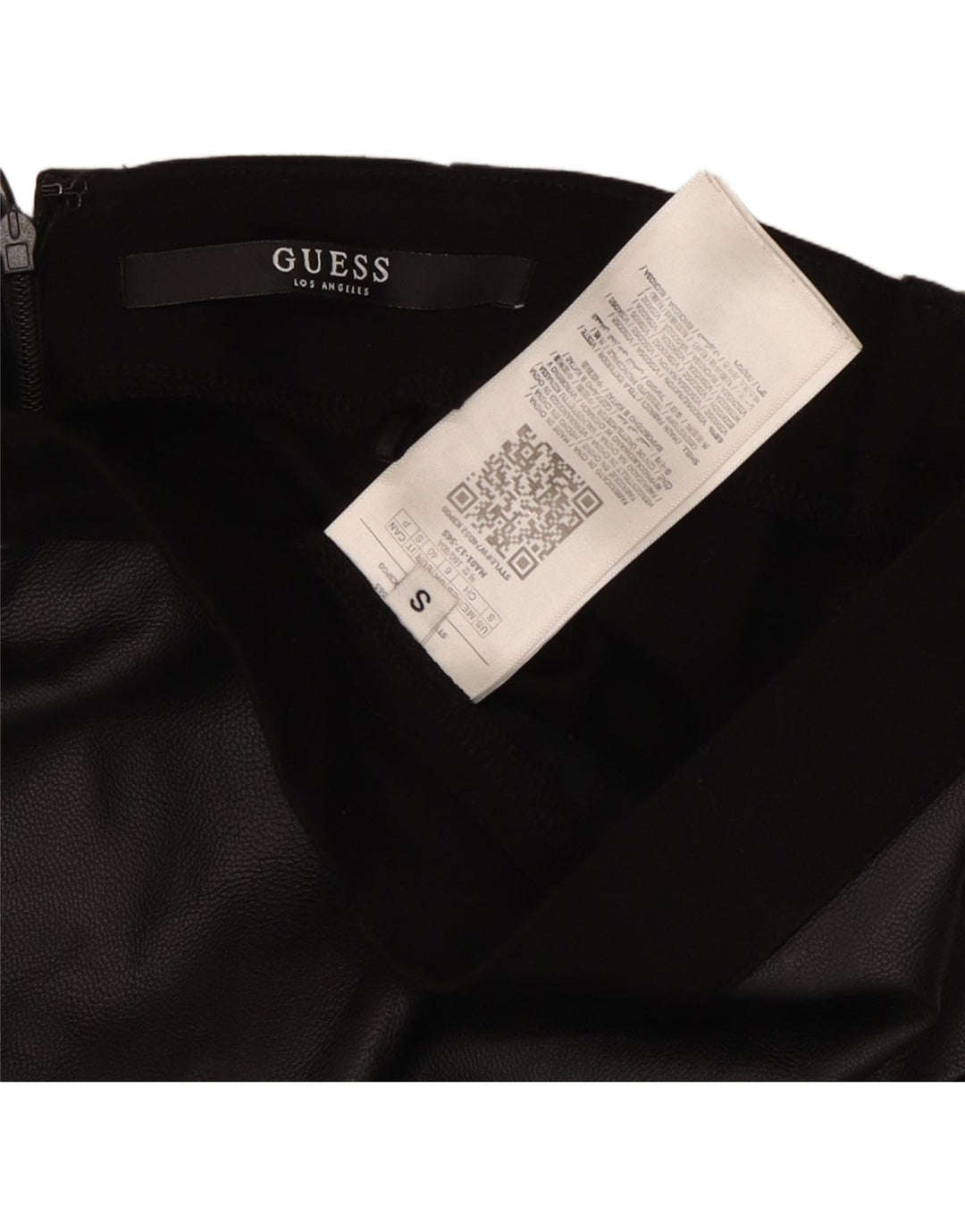 GUESS Женская юбка-карандаш UK 6 XS W26 Черная полиэстер