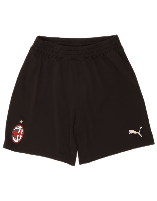 Женские спортивные шорты PUMA AC Milan UK 10, маленькие черные из полиэстера