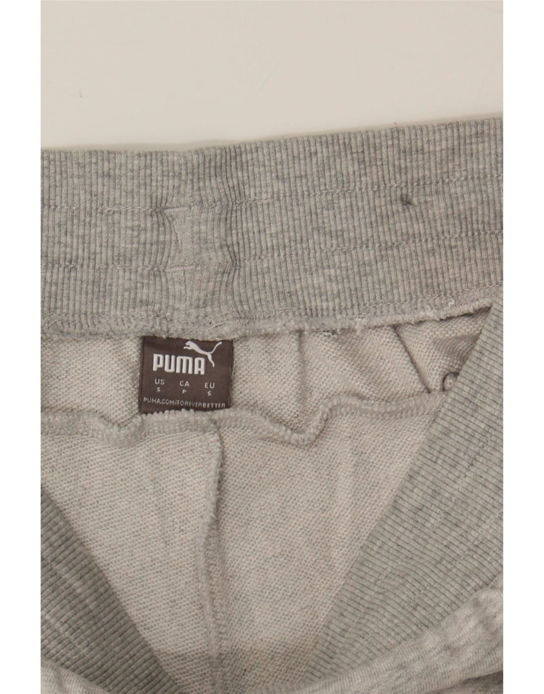 PUMA Womens Sport Shorts Small W28 Grey Cotton Vintage Puma and Second-Hand Puma from Messina Hembry 