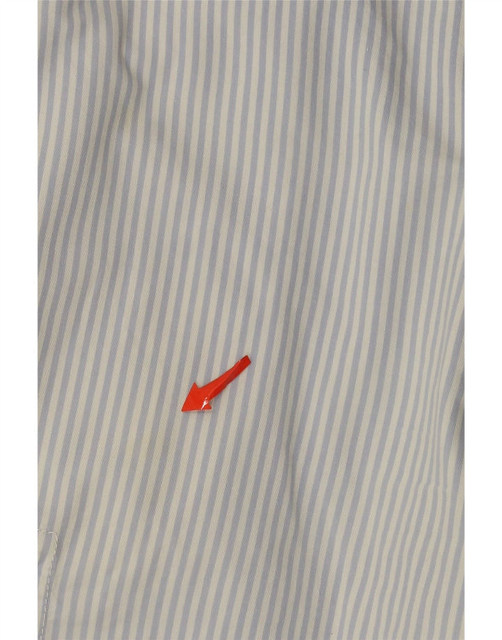 Мужские шорты-карго YUKO IT 50, большие W36, синие, хлопок в тонкую полоску