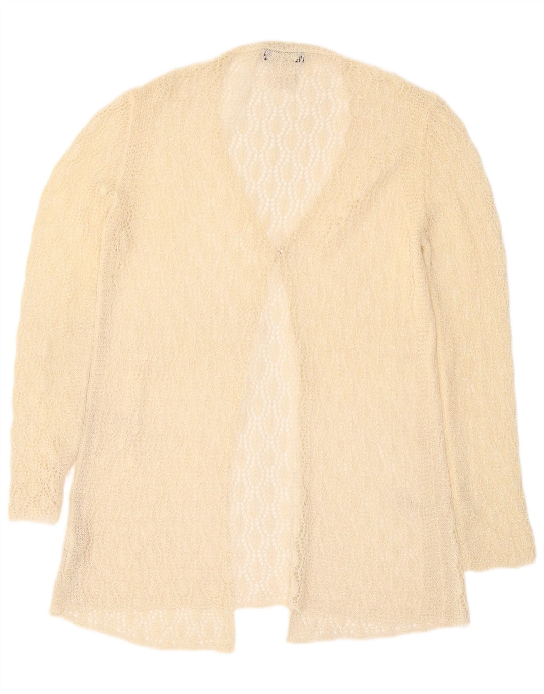 Женский прозрачный кардиган Les Copains IT 42 Medium Off White