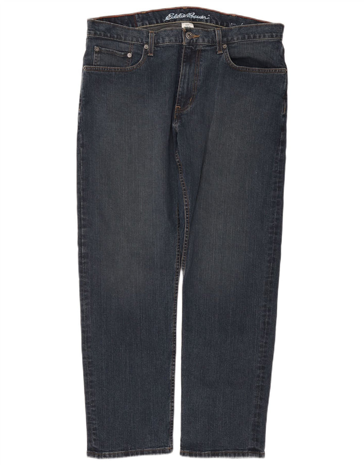Мужские прямые джинсы EDDIE BAUER W36 L30 синие